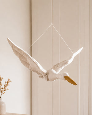 Flying Stork Hanging Mobile
