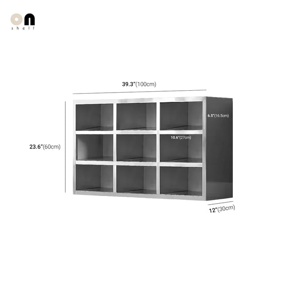 Studio Lima Industrial Stainless Steel Multi-Purpose Cabinet