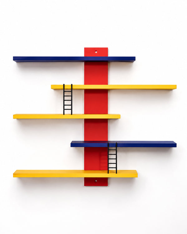 Retro Arcade Design Wall Mounted Display Shelves
