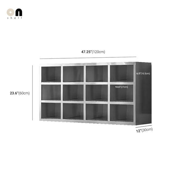 Studio Lima Industrial Stainless Steel Multi-Purpose Cabinet