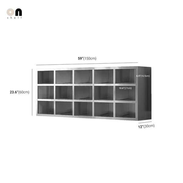 Studio Lima Industrial Stainless Steel Multi-Purpose Cabinet