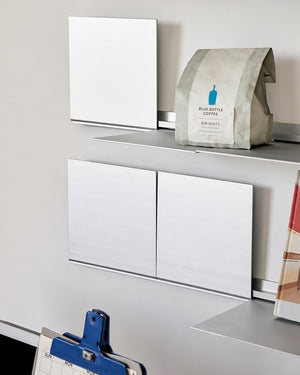 Wall Mounted Foldable Storage Rack Wall Aluminum Alloy Straight Shelf Wall-mounted Bauhaus Display Rack Decorative Rack