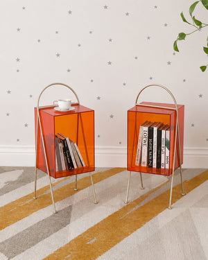 de homê Translucent Acrylic Side Table