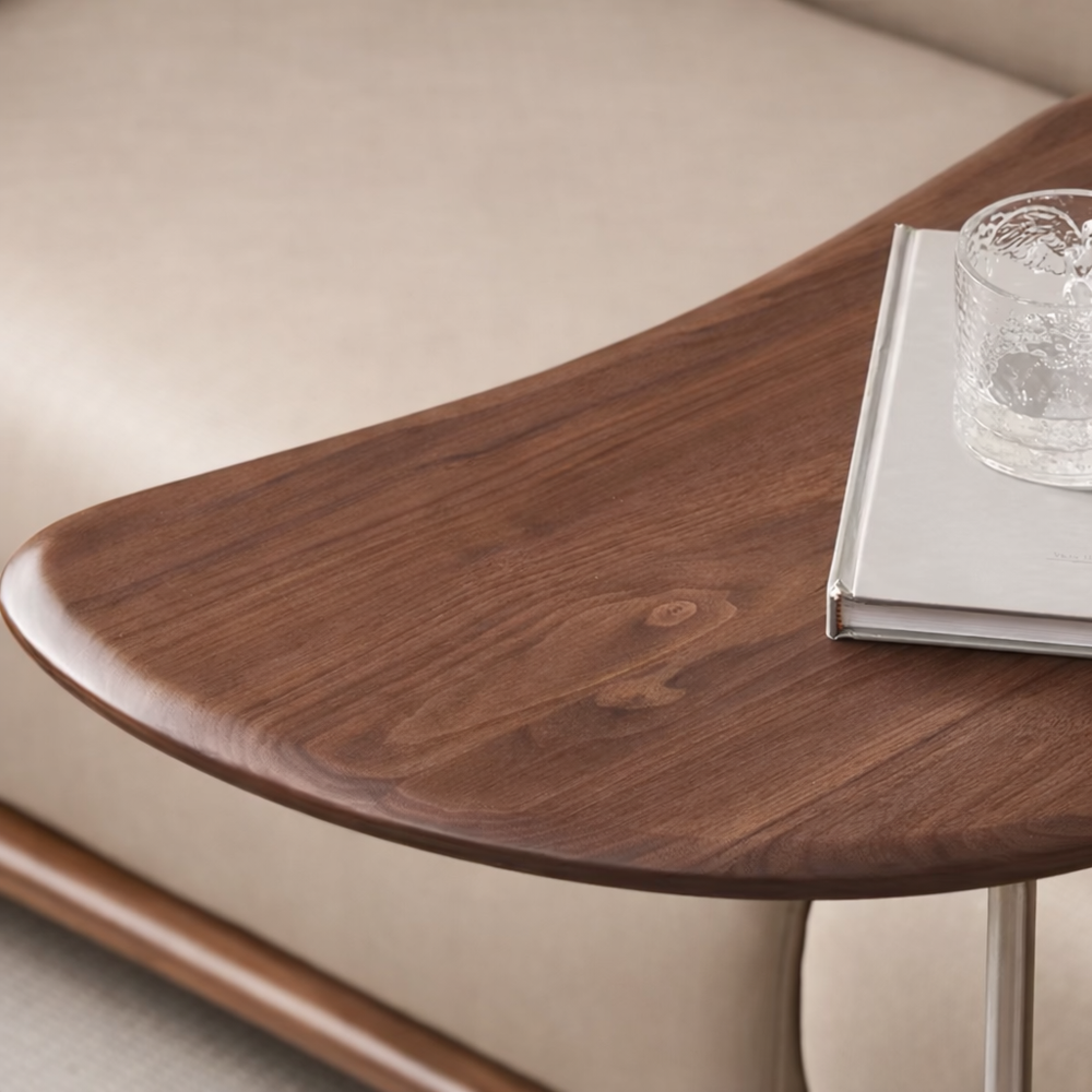 Adjustable Stainless Steel C-Side Table