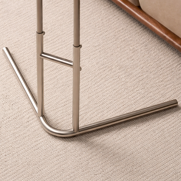 Adjustable Stainless Steel C-Side Table
