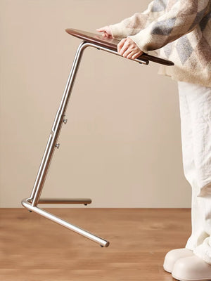 Adjustable Stainless Steel C-Side Table