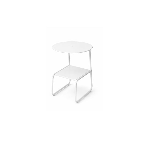 Modü Metal Shelve Midcentury Side Table