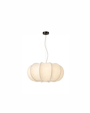Yū Tokyo Lotus Cloud Wabi-Sabi Silk Paper Pendant Light