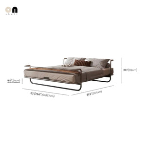 Studio Lima Stainless Steel Industrial Bed Frame