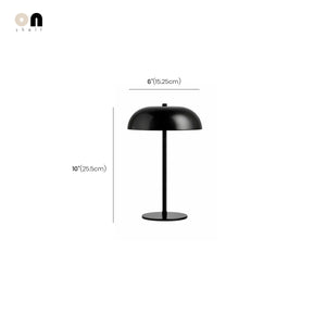 Nordichome Industrial Cordless Metal Dome Table Lamp