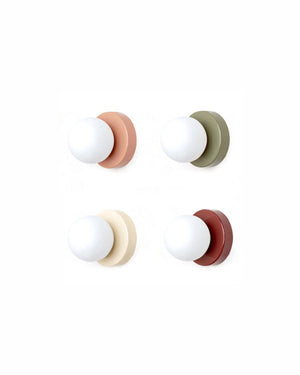 Round Macaron Wall Fixture Lamp