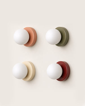 Round Macaron Wall Fixture Lamp