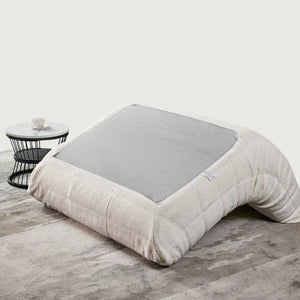 Teddy Velvet Foam Two-Seater Sofa