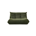 Teddy Velvet Foam Two-Seater Sofa