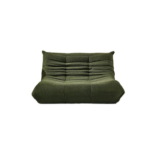 Teddy Velvet Foam Two-Seater Sofa