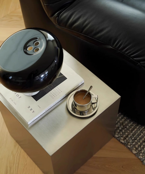 Studio Lima Stainless Steel Cube Side Table