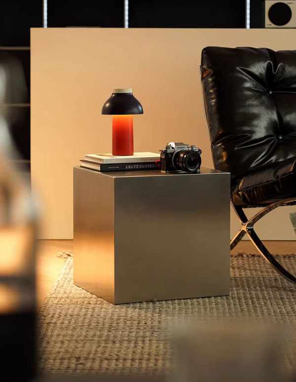 Studio Lima Stainless Steel Cube Side Table