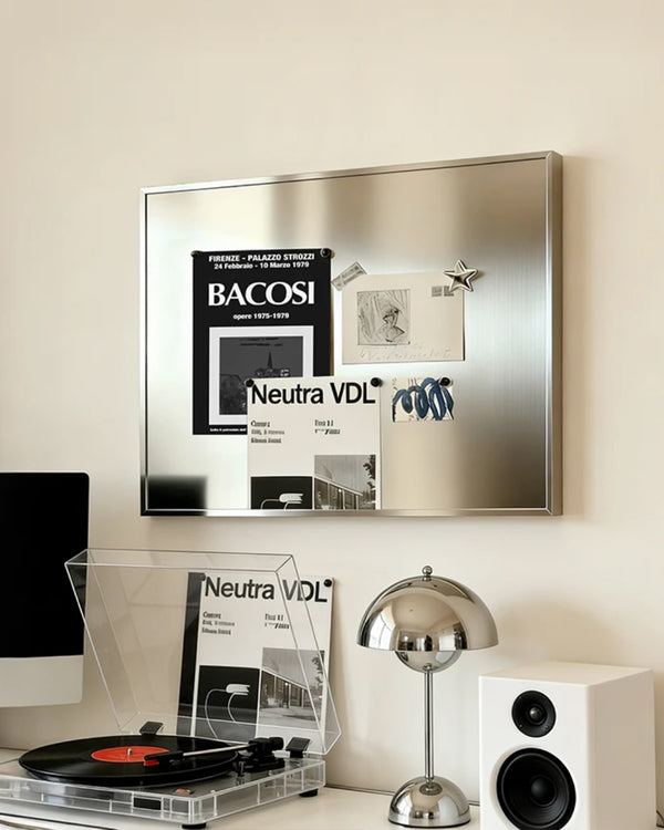 Magnetic Stainless Steel Flip-Open Wall Panel