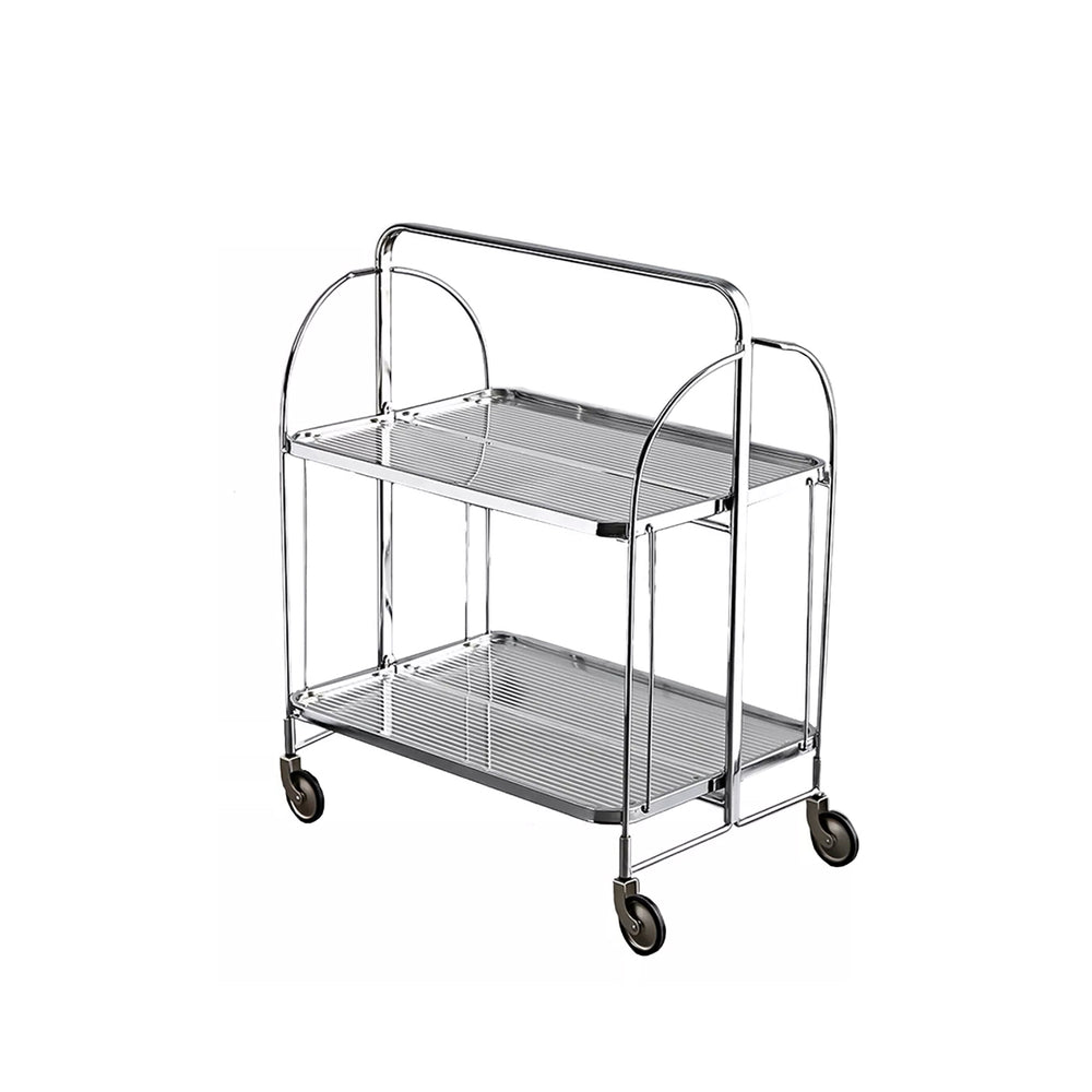 Modü Foldable Shelv Glass Stainless Steel Shelf