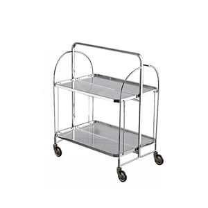 Modü Foldable Shelv Glass Stainless Steel Shelf