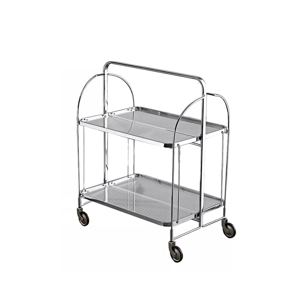 Modü Foldable Shelv Glass Stainless Steel Shelf