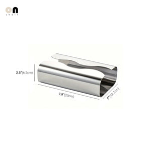 Epeius Home Stainless Steel Mirror Tissue Holder