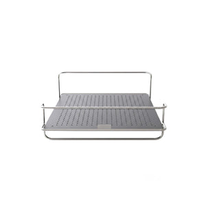 Studio Lima Stainless Steel Industrial Perforated Bed Frame