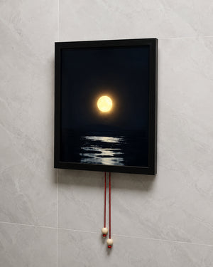 Rising and Falling Sun Wall Lamp