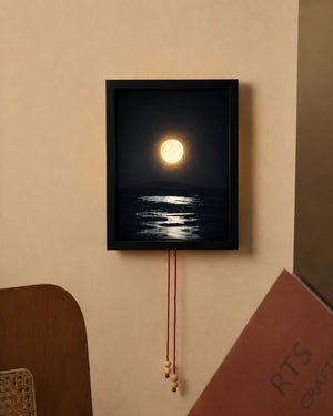 Rising and Falling Sun Wall Lamp