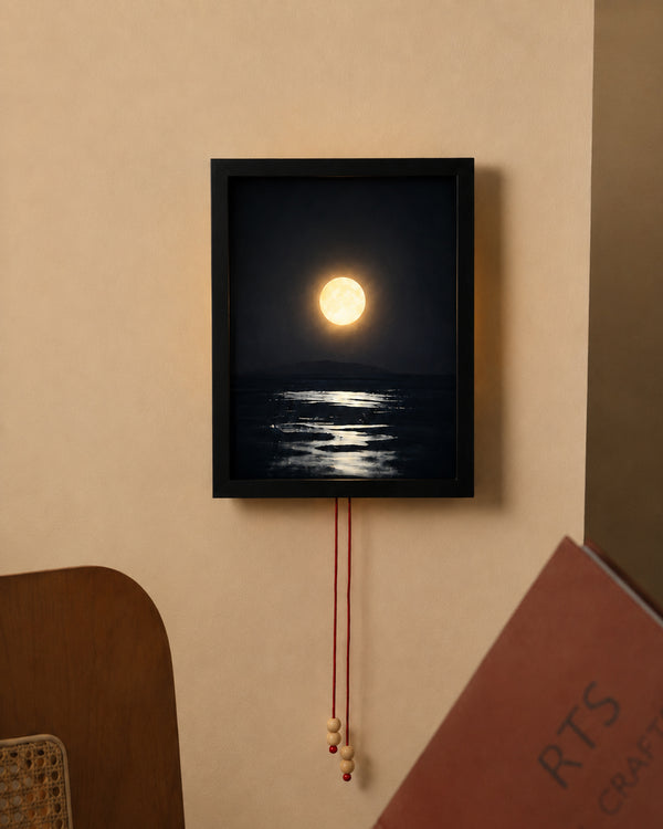 Rising and Falling Sun Wall Lamp