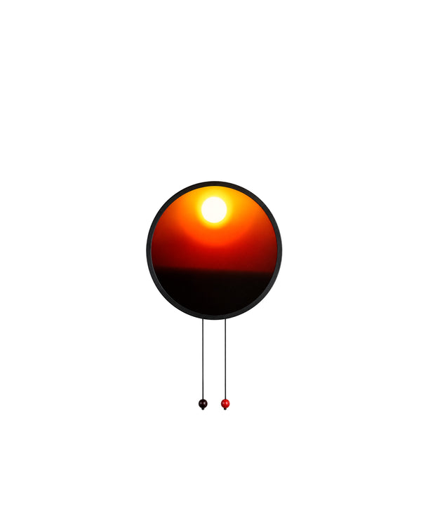 Rising and Falling Sun Wall Lamp