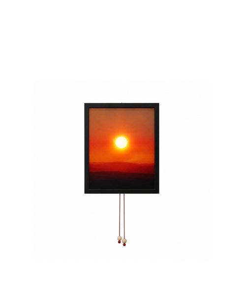 Rising and Falling Sun Wall Lamp