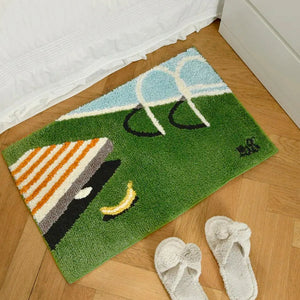 MokoMoko Swimming Pool Hand-Crafted Bath Mat