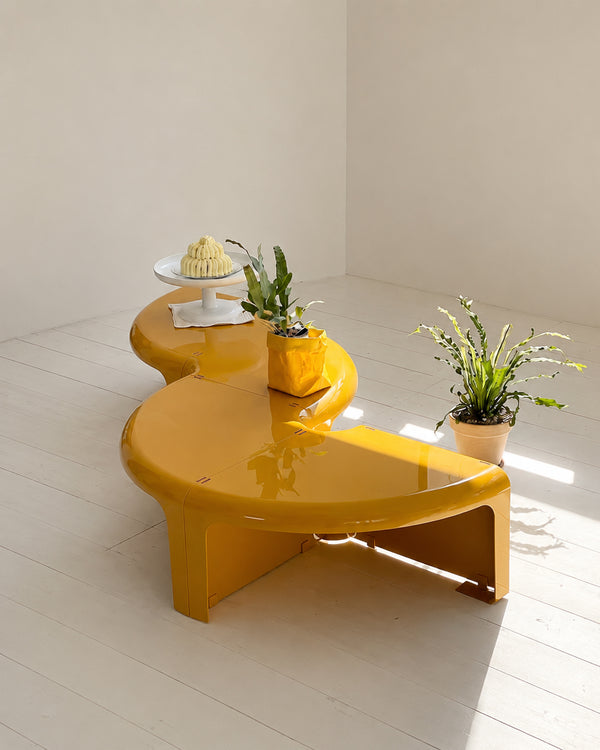 ABS Modular 4-Piece Coffee Table