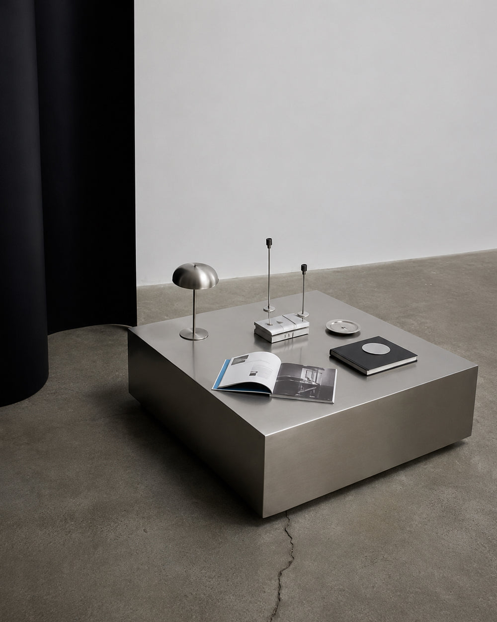 Studio Lima Stainless Steel Coffee Table