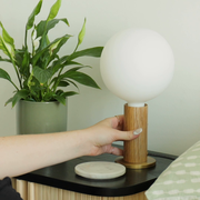 Tala Knuckle Table Lamp + Sphere IV