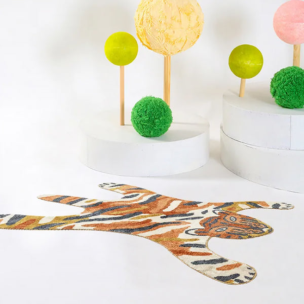 MokoMoko Leopard Artifical Hide Rug