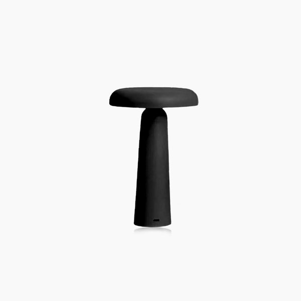 Lampe de table tactile sans fil inclinable en forme de champignon