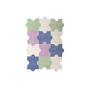 Color Puzzle Design Rug