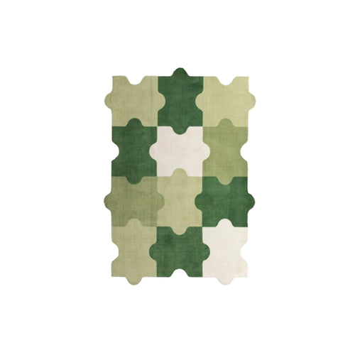Color Puzzle Design Rug