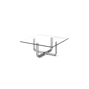 Studio Lima Stainless Steel Glass Coffee Table