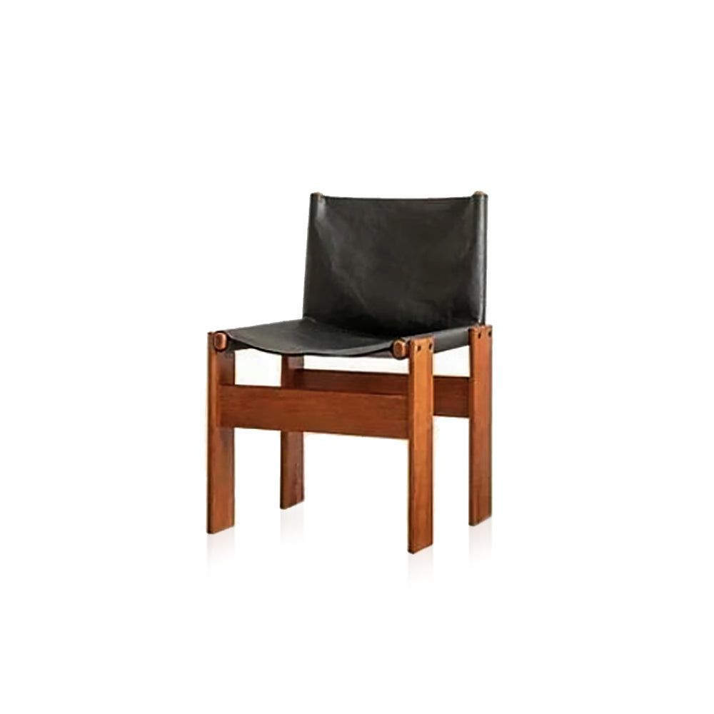 Nordic Rubber Wood Accent Dining Chair