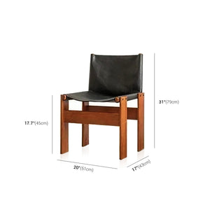 Nordic Rubber Wood Accent Dining Chair