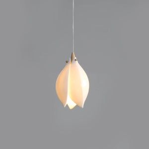 Carl Lighting Ceramic White Magnolia Jade Chandelier