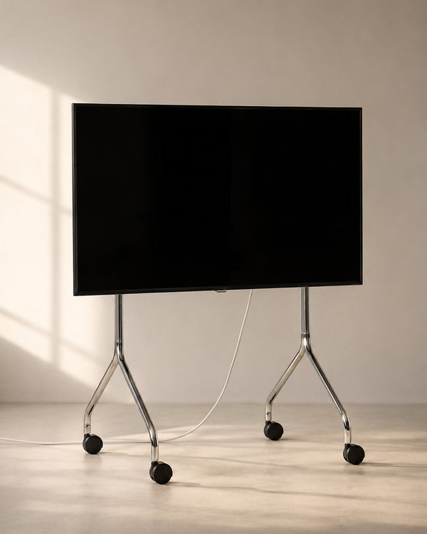 Studio Lima Stainless Steel Y-Stand TV Holder