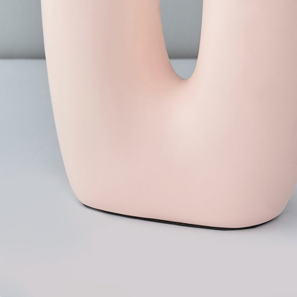 Organic Shape Twin Ball Table Lamp