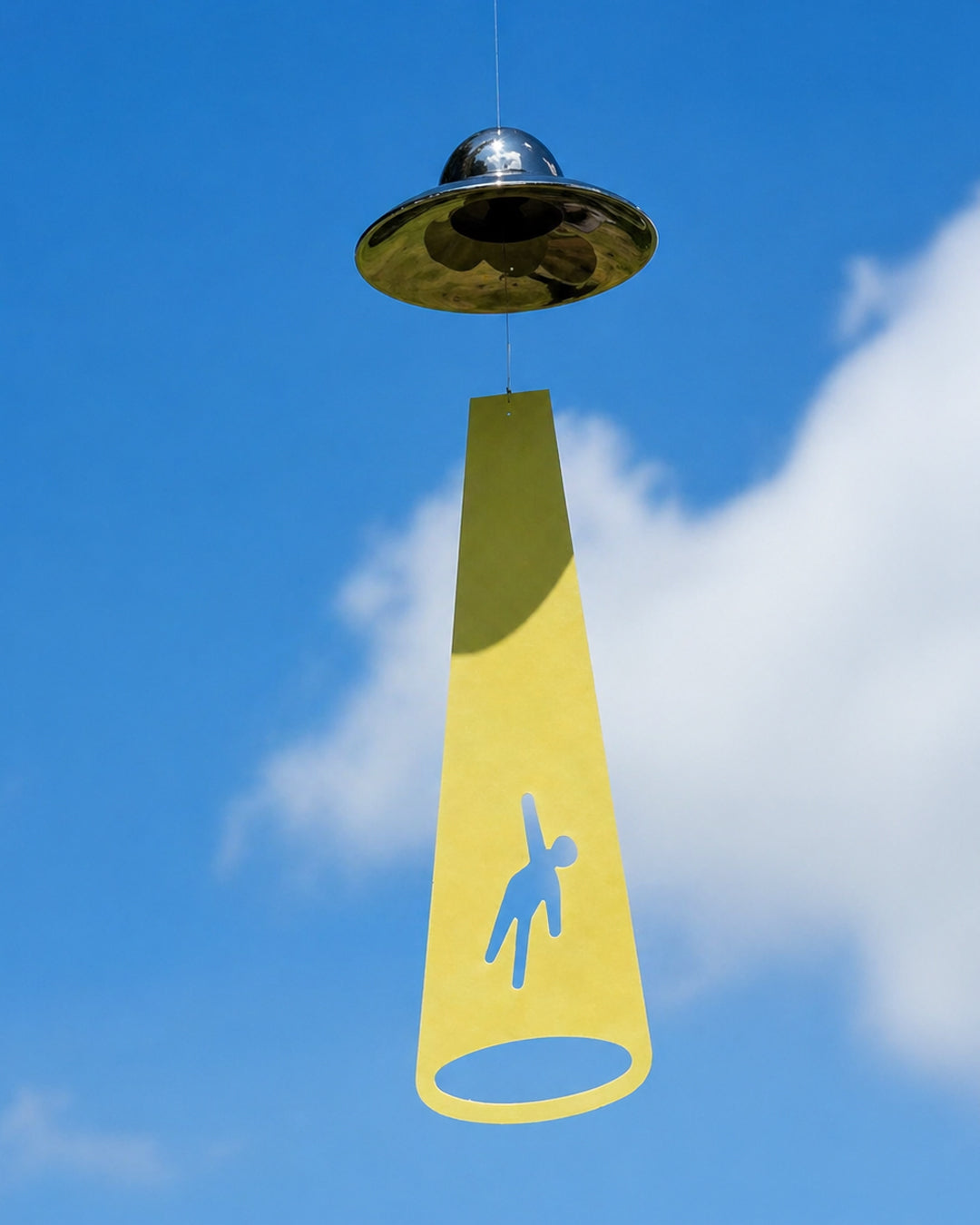 UFO Spacecraft Wind Chime