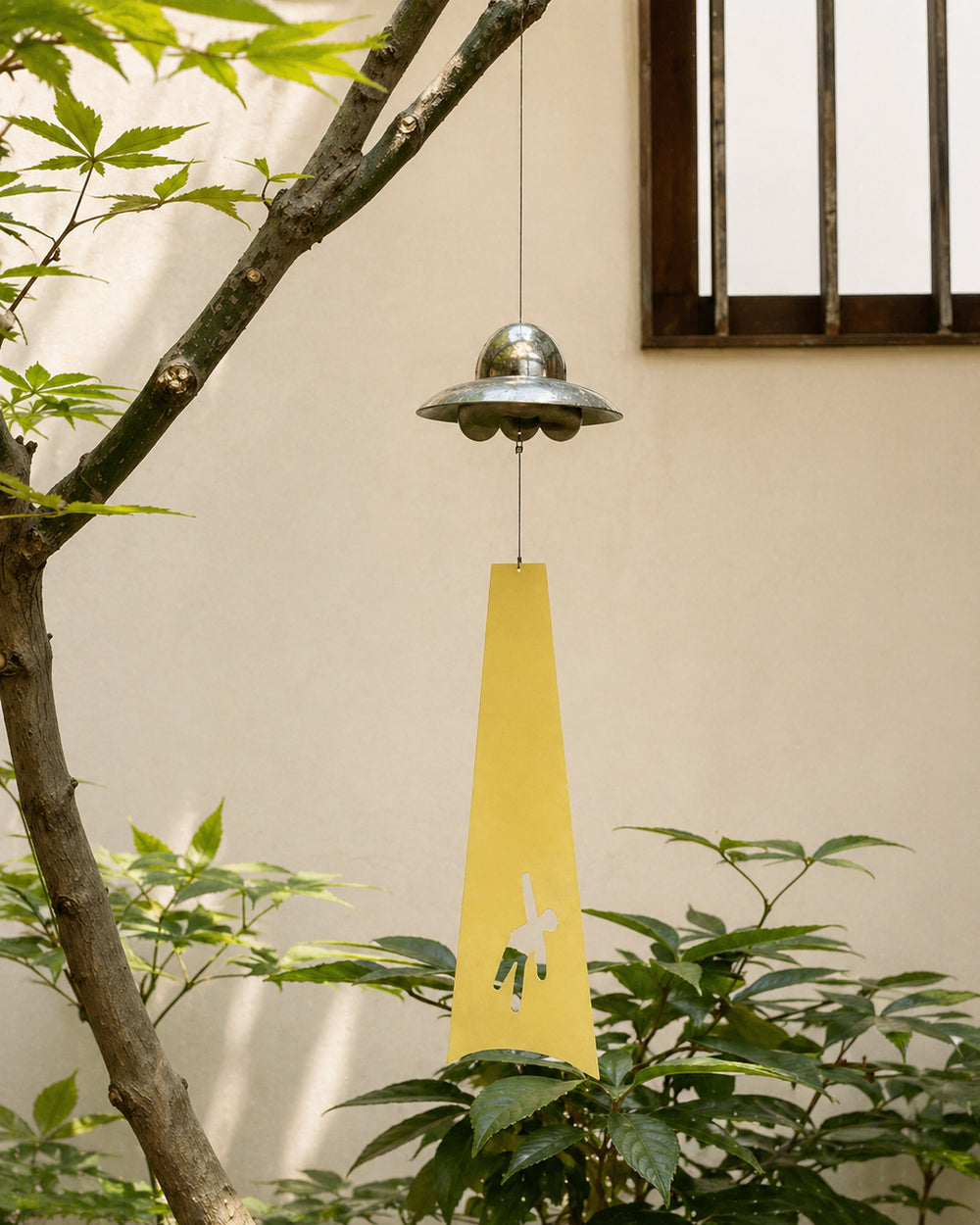 UFO Spacecraft Wind Chime