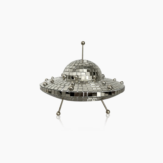 Disco Ball UFO Ornament
