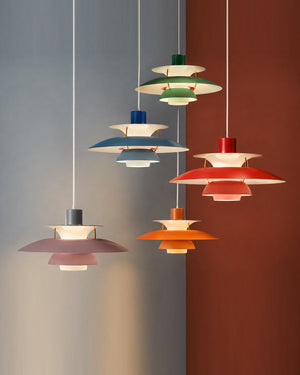 Danish Design Color Umbrella Ceiling Fixture